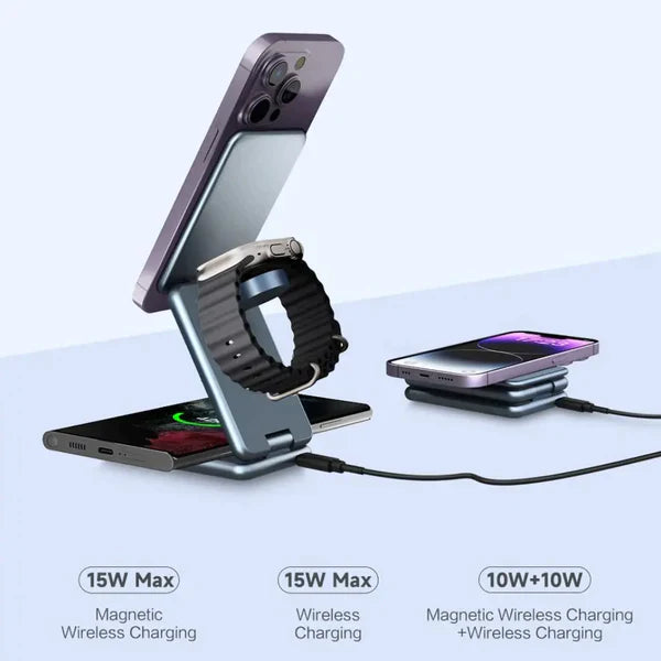 3 in 1 Foldable Fast Charger