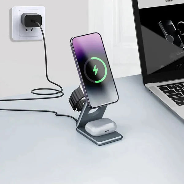 3 in 1 Foldable Fast Charger