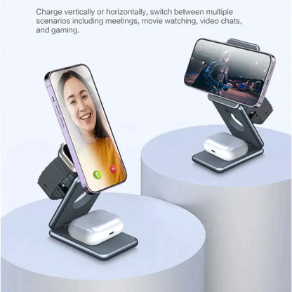 3 in 1 Foldable Fast Charger